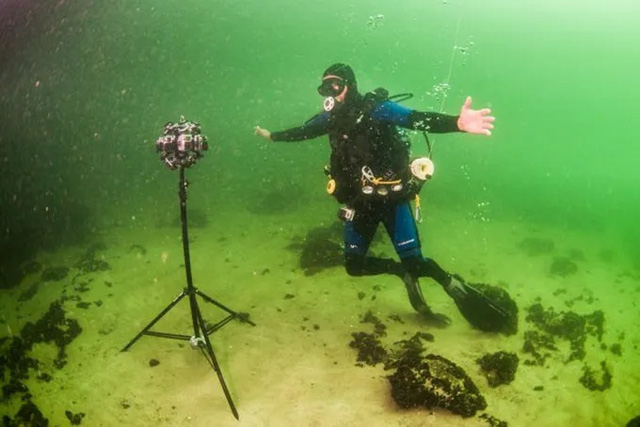 Khám phá thế giới dưới đáy Biển Bắc bằng công nghệ thực tế ảo